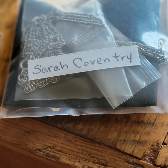 Sarah Coventry Long Cross Necklace - Picture 2 of 2